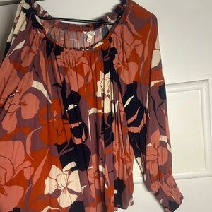 Floral Women's Top - Multicolor
